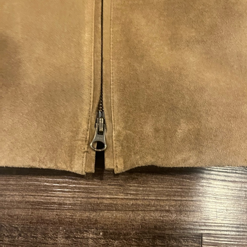 Eddie Bauer Women's Brown Leather Jacket - Picture 2 of 4